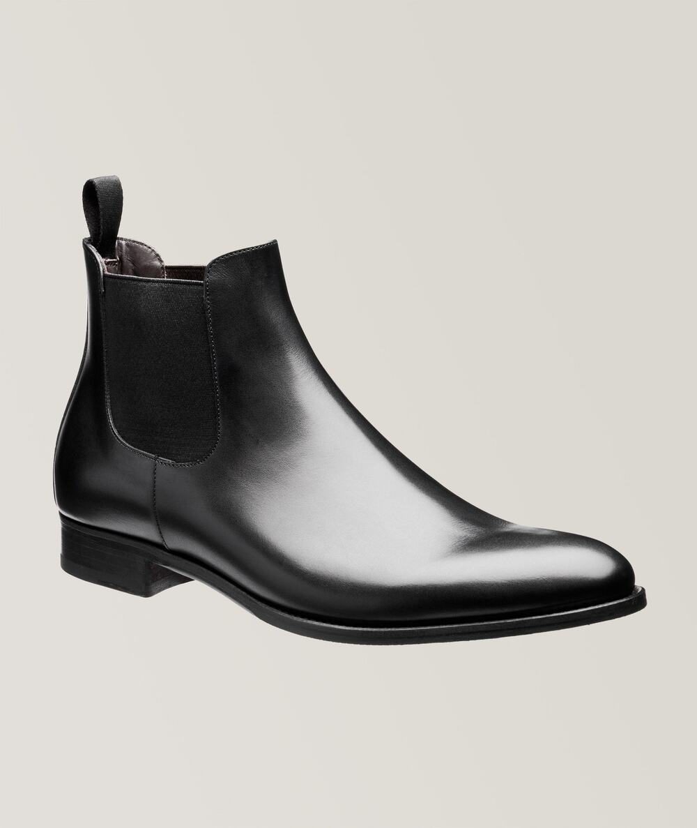 To Boot New York Shelby Black Calf Chelsea Boot